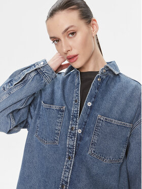 Τζιν πουκάμισο Samsøe Samsøe φωτογραφία