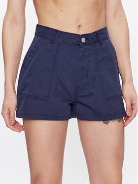 Tommy Jeans Tommy Jeans Medžiaginiai šortai Harper Tamsiai mėlyna Regular Fit
