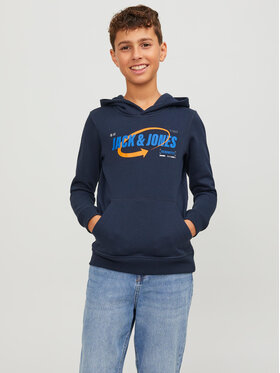 Jack&Jones Junior Jack&Jones Junior Majica dugih rukava 12247700 Tamnoplava Standard Fit