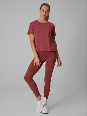 4F 4F Legginsy BASIC+ Brązowy jasny Slim Fit