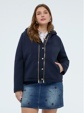Fiorella Rubino Fiorella Rubino Kurtka przejściowa 8011T000359N034 Niebieski A-Line Fit