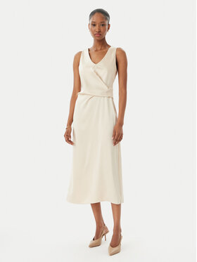 Rinascimento Rinascimento Abito da cocktail CFC0122928003 Beige Regular Fit