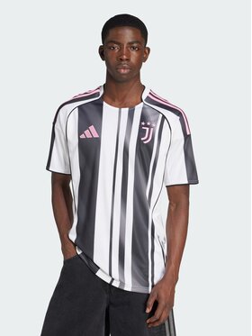 adidas adidas Koszulka techniczna Juventus 25/26 Home Jersey Biały Slim Fit