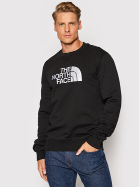 The North Face The North Face Bluza Drew Peak Crew NF0A4SVR Czarny Regular Fit