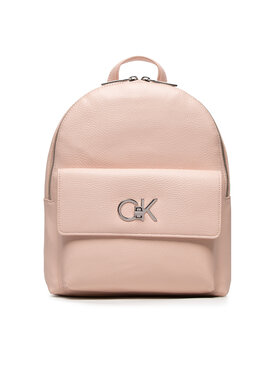 Calvin Klein Calvin Klein Mugursoma Re-Lock Backpack W/Pocket Pbl K60K609428 Rozā