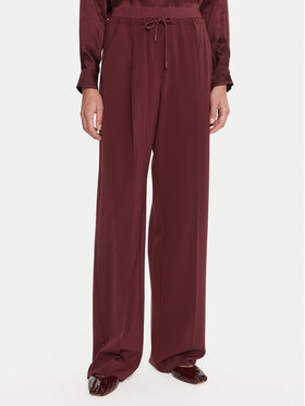 Marella Marella Hlače Vanto 2523136065 Tamnocrvena Regular Fit