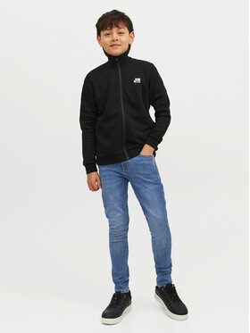 Jack&Jones Junior Jeans Hlače Liam 12237497 Modra Skinny Fit