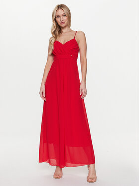 Rinascimento Rinascimento Abendkleid CFC0112346003 Rot Regular Fit