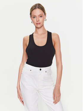 Calvin Klein Calvin Klein Top Modal Rib Tank K20K205546 Negru Slim Fit