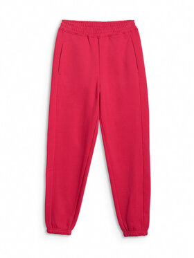 4F 4F Spodnie dresowe WINTER CLUB Czerwony Regular Fit