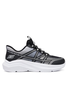 Skechers Skechers Αθλητικά Microspec Velocity - Grid-Shift 404220L/BKSL Μαύρο
