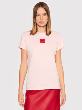 Hugo Hugo T-Shirt Redlabel 0456008 Różowy Slim Fit