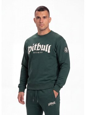 PITBULL PITBULL Bluza TAYLOR Zielony Regular Fit