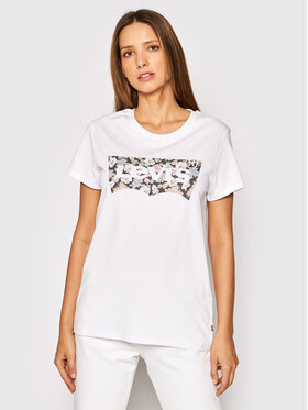 Levi's® Levi's® T-shirt Perfect Tee 17369-1635 Bijela Regular Fit