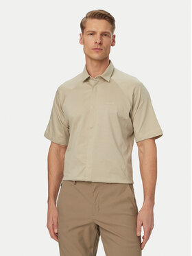 BOSS BOSS Marškiniai Excurse S 50554450 Šviesiai smėlinė Regular Fit