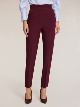 Motivi Motivi Pantaloni di tessuto P286Q104417N036 Bordeaux Boy Fit