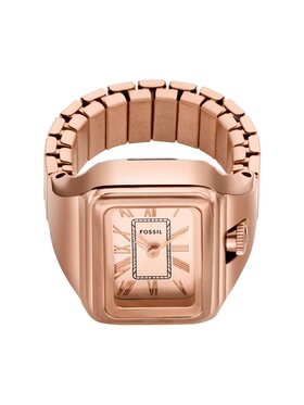Fossil Fossil Käekell Watch Ring ES5345 Roosa