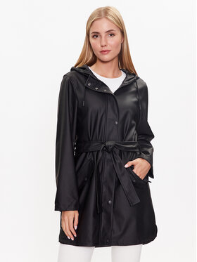 Vero Moda Vero Moda Bunda z imitácie kože Maloumie 10277771 Čierna Regular Fit