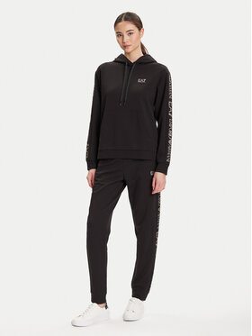 EA7 Emporio Armani EA7 Emporio Armani Jogginganzug 7W000789 AF18880 MC004 Schwarz Regular Fit