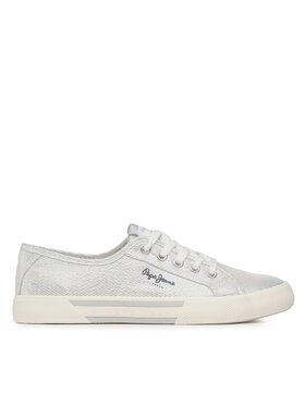 Pepe Jeans Pepe Jeans Кросівки Brady Party W PLS31439 Срібний