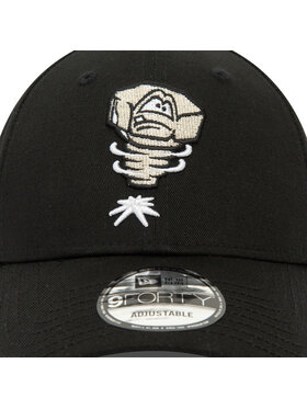 New Era Kapa S šiltom Minor League 940 Lugnuts 60435081 Črna