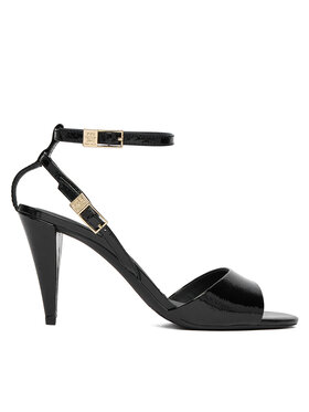 Tommy Hilfiger Tommy Hilfiger Sandále Th Elegant Patent Sandal FW0FW08961 Čierna