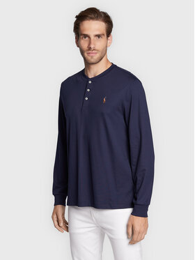 Polo Ralph Lauren Polo Ralph Lauren Longsleeve 710876614003 Bleumarin Slim Fit
