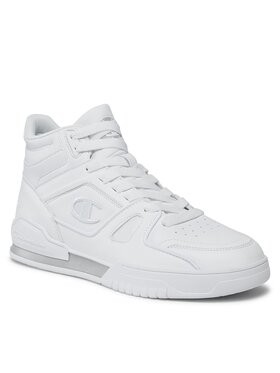 Champion Champion Sneakersy Mid Cut Shoe 3 Point Mid S22119-WW002 Biela