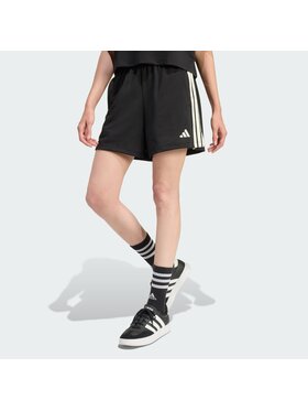 adidas adidas Szorty materiałowe 158962 Czarny Loose Fit