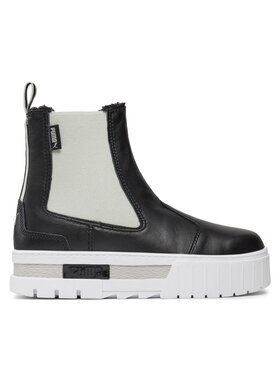 Puma Puma Μποτάκια με λάστιχο Mayze Chelsea Winter Wns 393093 02 Μαύρο