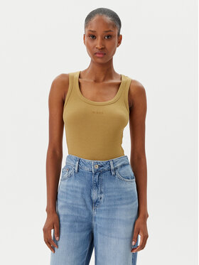 BOSS BOSS Top C_Ematite 50504245 Beżowy Slim Fit
