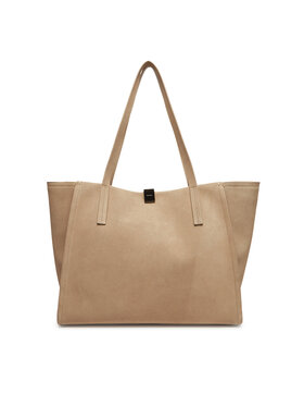 Calvin Klein Calvin Klein Geantă Ck Narrate Shopper_Suede K60K612983 Bej