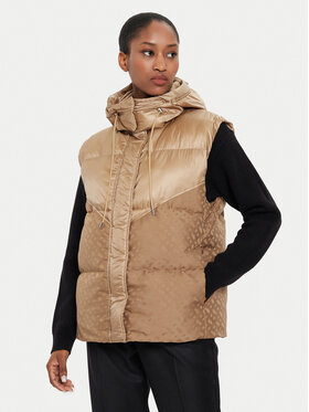 BOSS Boss Vestă Pollimo 50518344 Bej Relaxed Fit