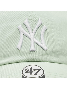 47 Brand Kapa S šiltom Mlb New York Yankees '47 Clean Up W/ No Loop Label B-NLRGW17GWS-B0 Zelena