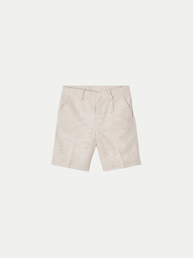 Mayoral Mayoral Pantalon scurți din material 3217 Bej Regular Fit
