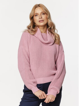 Willsoor Willsoor Sweter 66101 Różowy Loose Fit