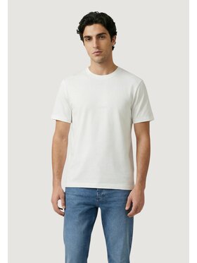 Antony Morato Antony Morato T-shirt RELAXED FIT WITH RUBBER INJECTION LOGO PRINT Bianco Relaxed Fit
