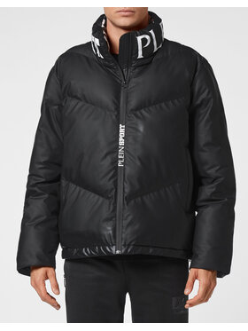 Plein Sport Plein Sport Vatovaná bunda 155 Černá Regular Fit