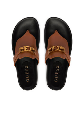 Guess Guess Japonke FLJFRR LEA03 Svetlo rjava