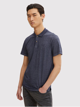 Tom Tailor Tom Tailor Polo 1031653 Granatowy Regular Fit