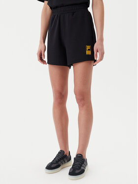 Fila Fila Αθλητικό σορτς Lisakovsk FAW1047 Μαύρο Loose Fit