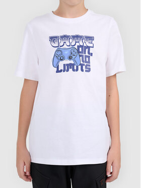 4F 4F T-Shirt 4FJWAW26TTSHM3517-10S Biały Active Fit