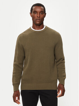 Selected Homme Selected Homme Sweter 16094552 Zielony Relaxed Fit