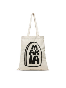 Makia Makia Дамска чанта Stone Tote Bag U87073 Екрю