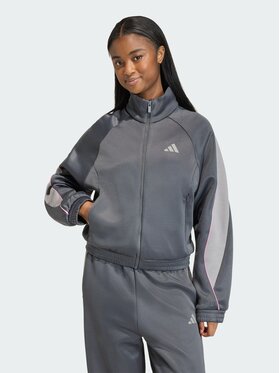 adidas adidas Bluza Stadium Szary Loose Fit