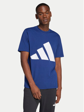 adidas adidas Tricou Essentials Big Logo JE8940 Bleumarin Regular Fit