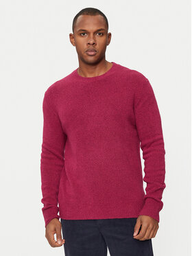 United Colors Of Benetton United Colors Of Benetton Sweter 10R2U108E Bordowy Regular Fit