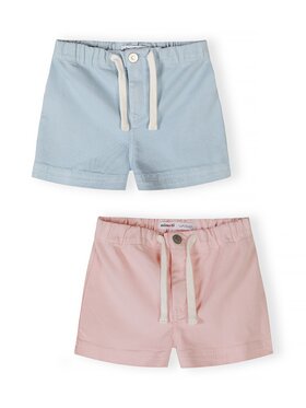 minoti minoti Szorty 30SHORT166 Błękitny Regular Fit