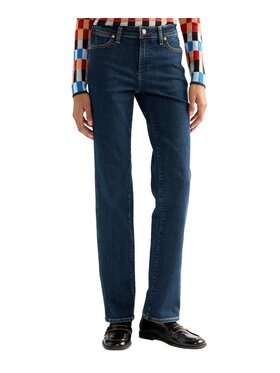 Wrangler Wrangler Jeansy 112388325 Granatowy Straight Leg
