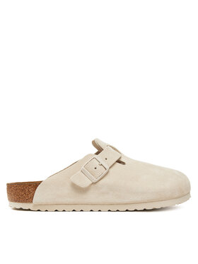 Birkenstock Birkenstock Ciabatte Boston zamsz 1027667 Bianco